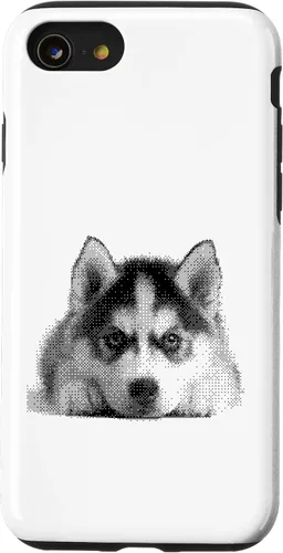 Vista 18 de Cute Siberian Husky for Dog Mom and Paw Parents Case for iPhone XR