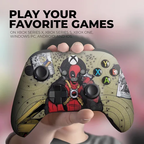 Vista 2 de DreamController Original X-box Modded Controller Special Edition Customized Compatible with X-box One S/Series X/S & Windows 10 Made with Advanced