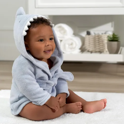 Vista 5 de Gerber Albornoz unisex con capucha de personaje animal para bebé