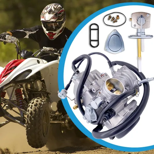 Vista 7 de Aniro Moto Nuevo carburador para Yamaha GRIZZLY 350 YFM350 2007-2009 - Yamaha YFM350 BRUIN 2004-2006 - Yamaha YFM350 WOLVERINE 2006-2009
