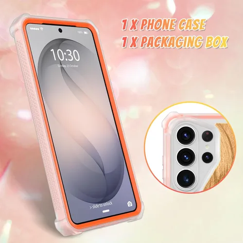 Vista 165 de Bonoma - Funda compatible con Samsung Galaxy S21 Plus, diseño de corazón con purpurina, color rosa Support for MagSafe, Plating Magnetic Case TPU