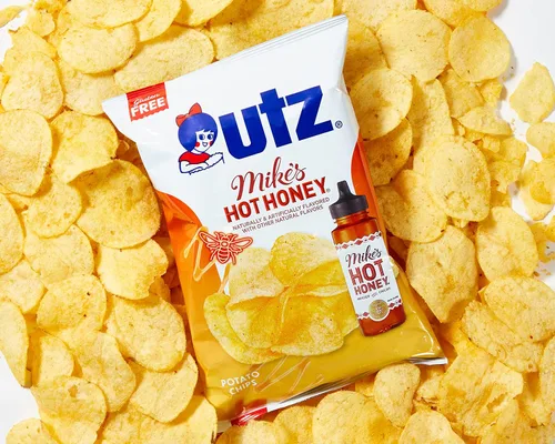 Vista 5 de Utz® Mike's Hot Honey - Papas fritas con sabor a miel; 2.625 onzas, 14