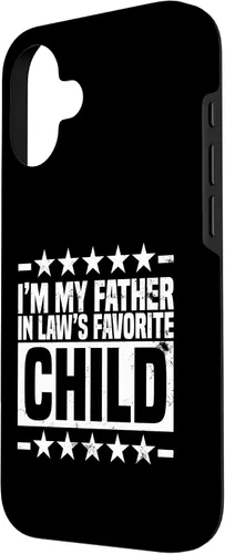 Vista 2 de My Father in Laws Favorite Child, Funny Parent Joke Humor Case for iPhone 16