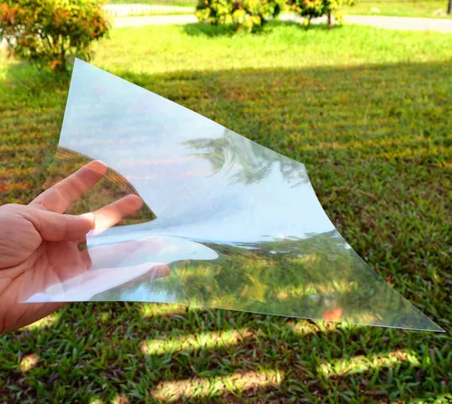 Vista 2 de Paquete de 15 plantillas en blanco de 4 mil 12 pulgadas por 12 pulgadas para vinilo Cricut, Silueta, material de plantilla de manualidades