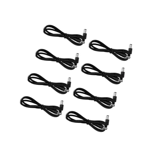 Vista 11 de Cable de alimentación de cadena margarita de 3 maneras DC para adaptador de fuente de alimentación de pedal de guitarra