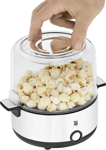 Vista 15 de WMF KITCHENminis - Máquina de palomitas de maíz para hacer palomitas de maíz, compacta, gran capacidad (2.2 litros), fácil operación, tapa
