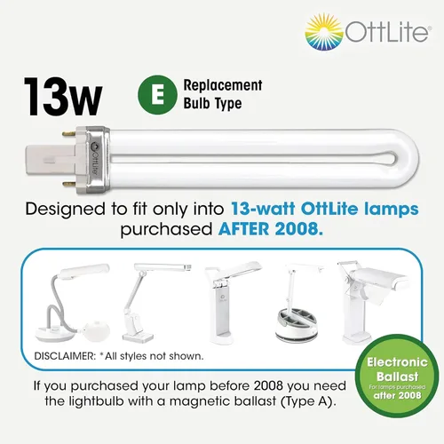 Vista 9 de OttLite Lámpara de Tarea Plegable, Negro – Pantalla Multi-Posición, Diseño Plegable, Mango Portátil, Bajo Calor, Iluminación de Bajo Resplandor, Se
