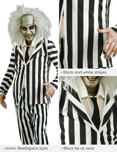 Vista 4 de Disfraz de Beetlejuice