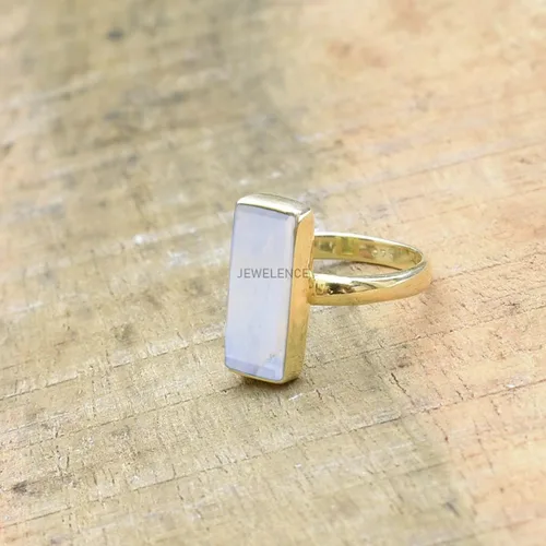 Vista 57 de Anillo de plata de ley maciza superpuesta de oro amarillo de 18 quilates para mujer, anillo de compromiso de plata esterlina, juego de bisel