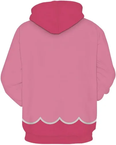 Vista 2 de LIRYNORY Game Fashion Graphic Hoodies Funny Cartoon Hooded Sweatshirt Anime Cosplay Costume for Men Women