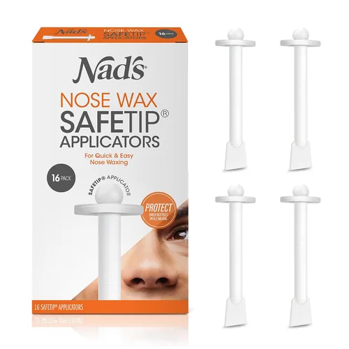 Vista 7 de Kit de cera nasal Nad's para hombres y mujeres - Kit de depilación para la depilación rápida y fácil del vello nasal, 1 unidad