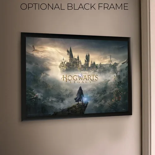 Vista 6 de MIGHTYPRINT Hogwarts Legacy - Obra de arte oficial – Mundo mágico de Harry Potter – Arte de pared duradero de 17 x 24 pulgadas – No hecho de papel