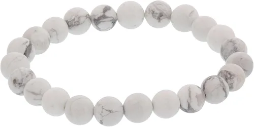 Vista 507 de Gem Avenue Handmade Round Bead Stretch Bracelet Unisex Natural Stone Beaded Jewelry for Men & Women, Elastic Wristband for Daily Wear