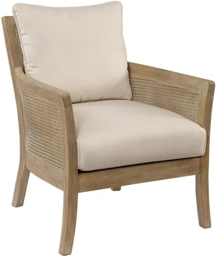 Vista 4 de Uttermost Sillón de ratán natural Encore