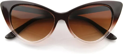 Vista 6 de Lentes de sol vintage estilo cat-eye de zeroUV