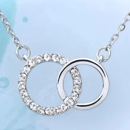 Vista 3 de Leos Print Shop Regalo de Mamá y Papá Para Hija Joya Con Mensaje Idea De Regalo De Graduación o Cumpleanos Regalo para hija hijastra Collar con dije