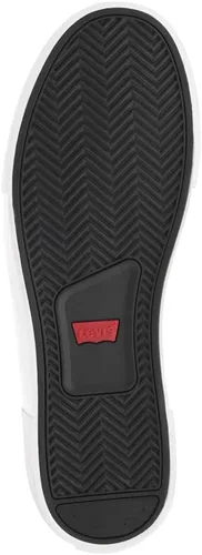 Vista 4 de Levi's Munro NM - Zapatos deportivos de piel sintética vegana con cordones para hombre
