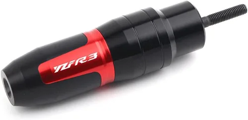 Vista 7 de Para YZF-R3 YZFR3 YZF R3 motocicleta CNC Marcos Escape Slider Protección Crash Pad con logo