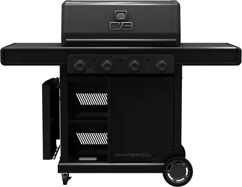 Vista 14 de Charbroil Serie Pro con Tecnología Infrarroja Amplifire: Asador a Gas Propano de 2 Quemadores con Gabinete y Plancha, Negro - 463676724