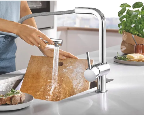 Vista 6 de GROHE 30300000 Minta Grifo de cocina extraíble cromado