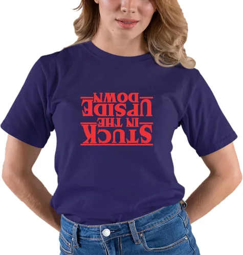Vista 30 de Go All Out Camiseta para adultos Stuck in The Upside Down