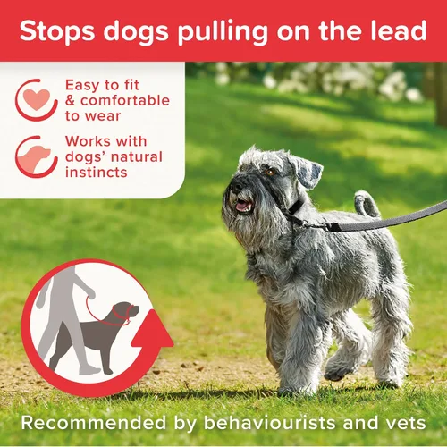 Vista 3 de Beaphar Gentle Leader Collar de cabeza para perros pequeños Deja de tirar de la correa Ayuda de entrenamiento con efecto inmediato Avalado