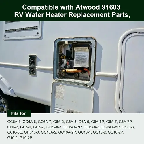Vista 5 de 91603 - Conjunto piloto de calentador de agua para Atwood, piezas de calentador de agua para caravana, reemplaza Dometic Atwood 91603 92616 91214