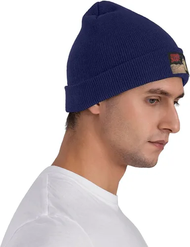 Vista 9 de KyjsiUhyU Morbid Metal Band Angel Beanie for Men Womens Teenager - Casual Unisex Aldult Cuffed Skull Cap Knitted Winter Hat Cool Lightweight Sleep