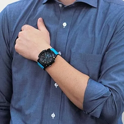 Vista 3 de Casio GA-2000-1A2ER - Reloj analógico digital de cuarzo con correa de resina para hombre