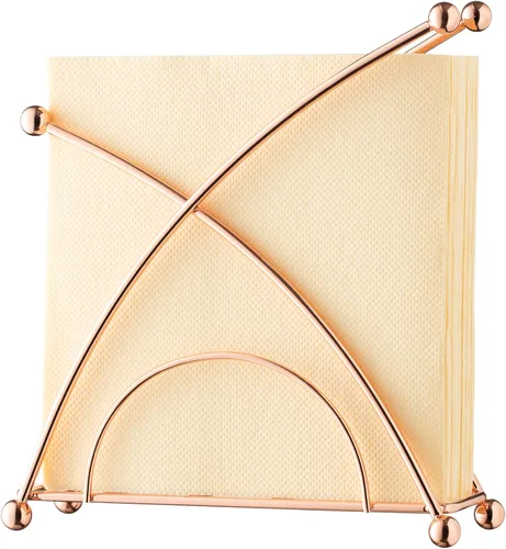 Vista 9 de Servilleteros de acero inoxidable para mesas - Servilleteros para cocina, servilleteros de mesa, servilleteros de cóctel, moderno servilletero