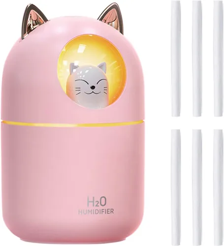 Vista 11 de Filtros de humidificador de 4.64 pulgadas, repuesto de barra de algodón para humidificador pequeño INVODA Mini humidificadores de niebla fría