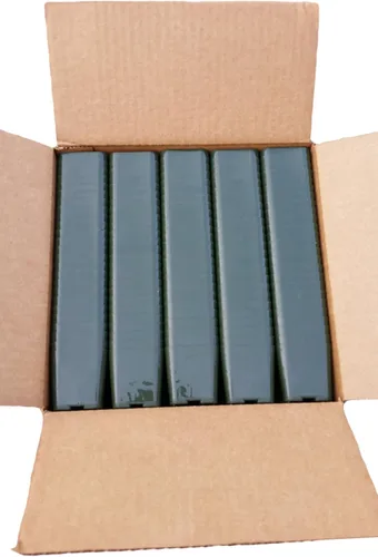 Vista 7 de Paquete de macetas de plástico de 2 pulgadas para plántulas o suculentas (100 macetas, color negro)