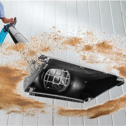 Vista 3 de Dust Right Barrido de piso de cambio rápido de 4 pulgadas – El kit de accesorios para colector de polvo incluye barrido de piso de cambio rápido