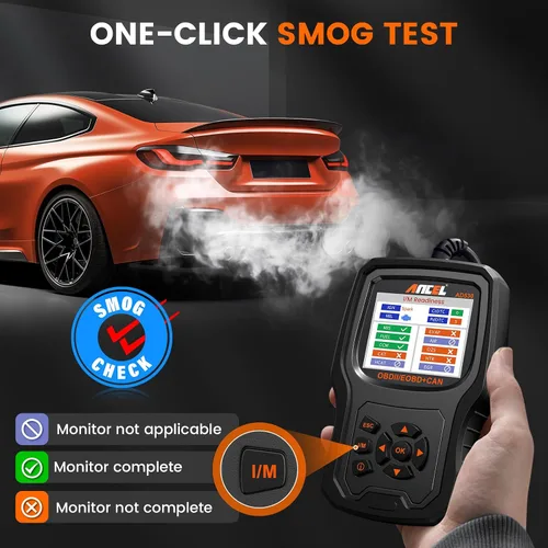 Vista 13 de ANCEL AD530 - Escáner OBD2 para automóvil, lector de código de diagnóstico con definición de código mejorada y gráficos de estado de la batería