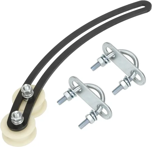 Vista 8 de GREHUA Kit de tensor de cadena, ajustador y polea guía arqueada para bicicleta motorizada de 80 cc, 48 cc, 49 cc, 50 cc, 60 cc, 66 cc, motor de 2