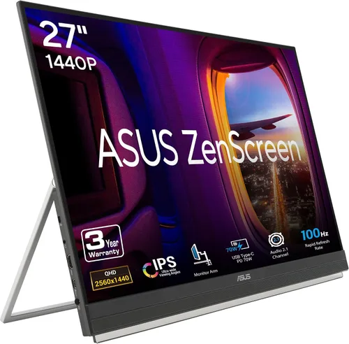 Vista 12 de ASUS ZenScreen MB169CK Monitor portátil de 15.6 pulgadas 1080p
