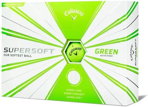 Vista 4 de Callaway Golf Supersoft - Pelotas de golf Verde