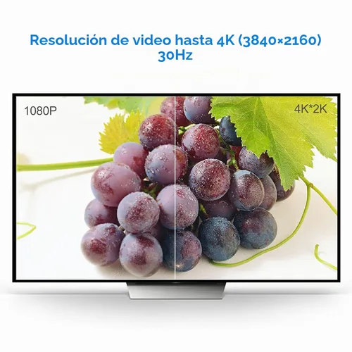 Vista 5 de Rankie Cable mini HDMI a HDMI, alta velocidad compatible con Ethernet 3D y retorno de audio (6 pies)