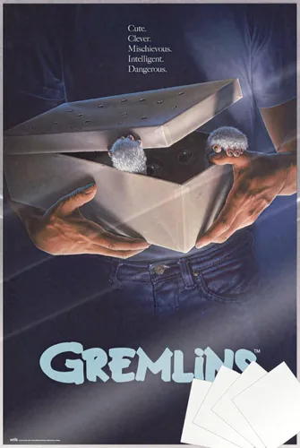 Vista 8 de POSTER STOP ONLINE Gremlins - Póster de película (estilo regular) (tamaño: 24 x 36 pulgadas) (póster laminado)
