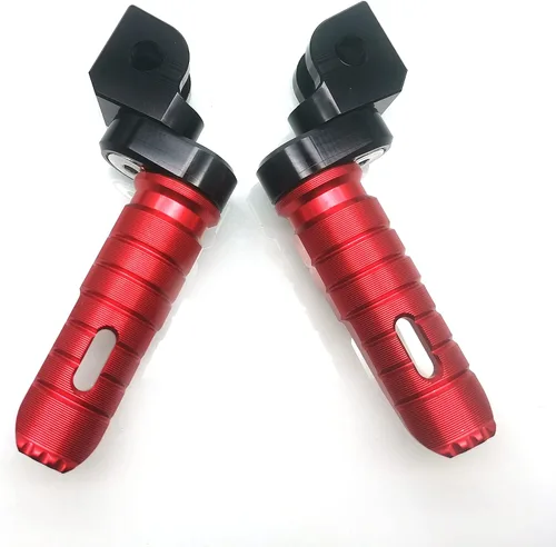 Vista 4 de MZS Estriberas de Motocicleta, Estriberas Dobles Ajustables para el Piloto Delantero Compatibles con FZ07 FZ09 FZ10 FZ1 FZ6 FZ6R FZ8 MT03 MT07 MT09