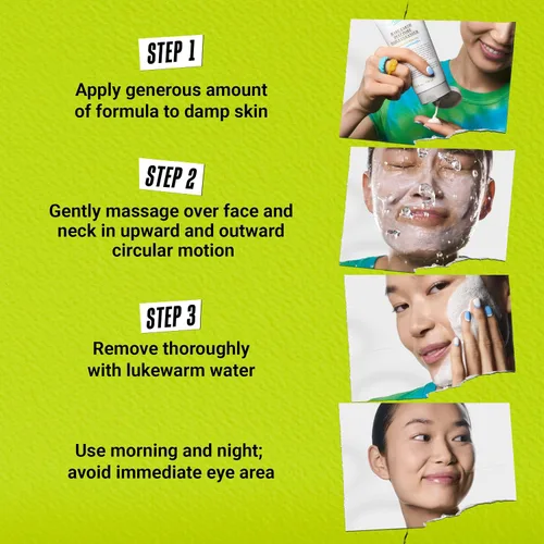 Vista 5 de Kiehl's Rare Earth - Limpiador diario de poros profundos, lavado facial exfoliante suave para piel grasa, desintoxica y exfolia la piel, minimiza