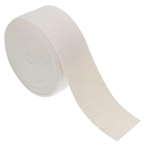 Vista 10 de Calcetines de algodón de punto tubular elástico de yeso rollo de soporte de algodón Stockinette pierna brazo lesión fácil de usar para muñeca, mano