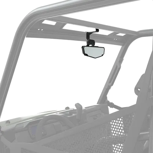 Vista 4 de Polaris Espejo retrovisor convexo resistente a la intemperie, para modelos específicos RANGER 570 y Pro XD, vista amplia - Parte 2889187