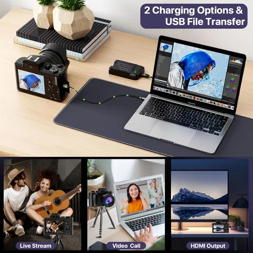 Vista 7 de Cámaras digitales 8K para fotografía con WiFi, cámara de vlogging de 88MP con enfoque automático para YouTube con lente dual, cámara de apuntar