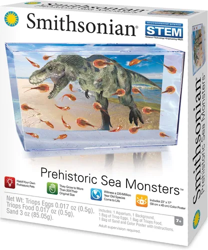 Vista 2 de Smithsonian monstruos marinos prehistóricos.