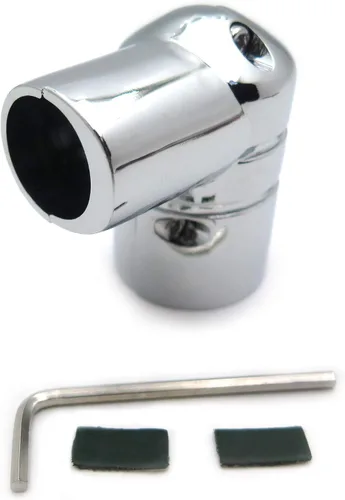 Vista 4 de HONGK- Compatible con H-D Dyna Super Glide EFI FXDI DRAG SPECIALTIES CROMO LÍNEA DE COMBUSTIBLE CUBIERTA DE MONTAJE [B01C0SS9RU]