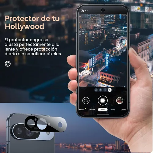 Vista 7 de LK - Protector de pantalla para Google Pixel 9 (2 unidades)