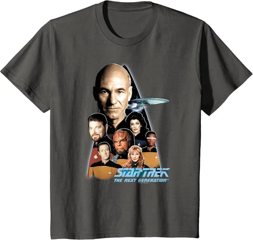 Vista 27 de Star Trek The Next Generation T-Shirt Asphalt Grey
