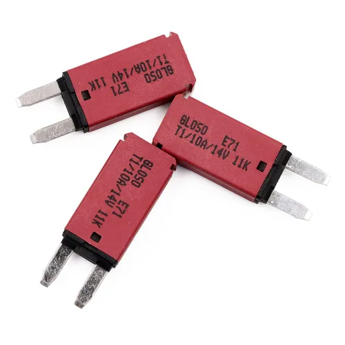 Vista 10 de Disyuntor de fusibles de reinicio manual de 12 V, 24 V, 3 A, ATO/ATC de perfil bajo – UL – Disyuntores reiniciables tipo 3 amperios, kit de fusibles