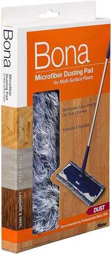 Vista 2 de Bona WM710013272 MicroPlus - Almohadilla para trapeador de polvo
